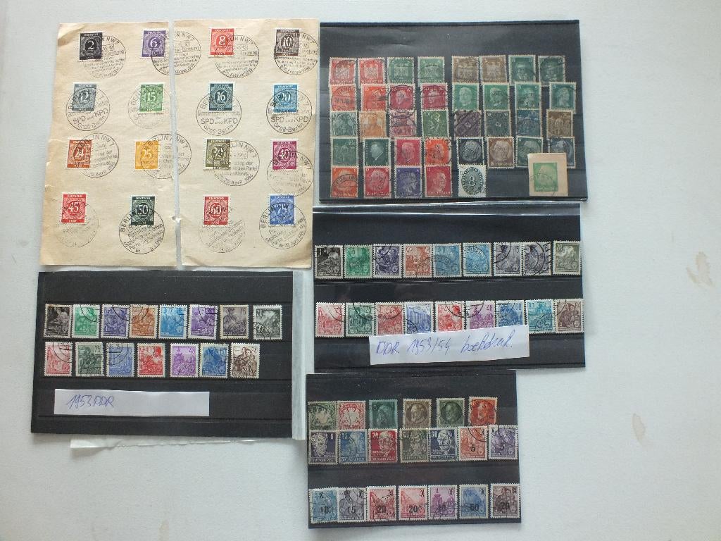Duitsland, Bayern, Deutsche post, Deutches Reich, DDR, Bund, Postzegels en Munten, Verzenden, Duitse Keizerrijk, Gestempeld