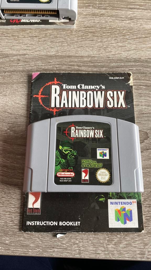 Tom Clancy’s Rainbow Six, Consoles de jeu & Jeux vidéo, Jeux | Nintendo 64, Enlèvement ou Envoi, Comme neuf, Shooter
