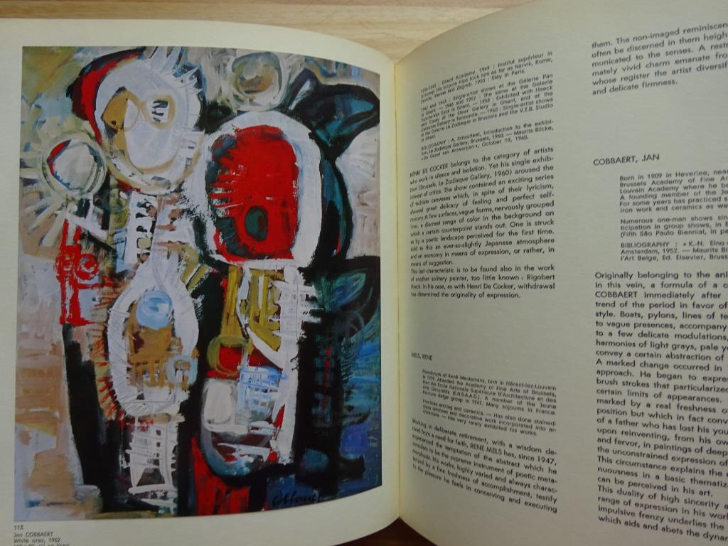 Michel Seuphor, Abstract painting in Flanders, Fonds Mercato, Boeken, Kunst en Cultuur | Beeldend, Zo goed als nieuw, Schilder- en Tekenkunst