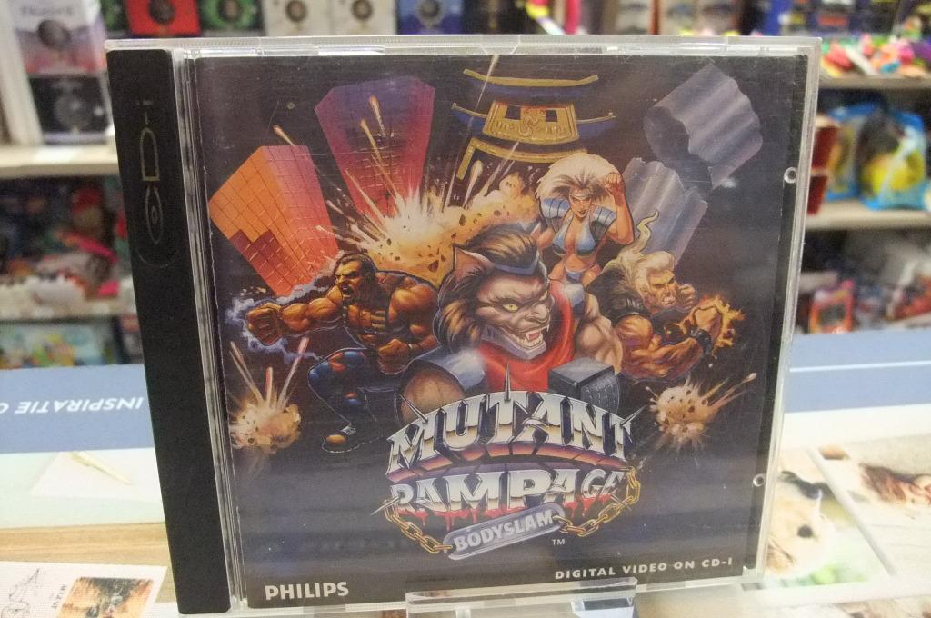 mutant rampage bodyslam cd-i, Enlèvement ou Envoi, À partir de 12 ans, Aventure et Action, Utilisé