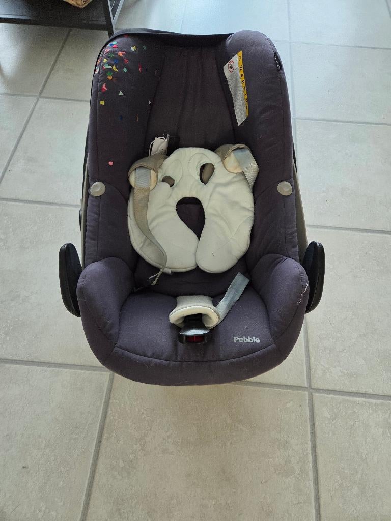 Maxi-Cosi Pebble Group 0+ baby-autozitje(0-13 kg)goede staat, Ophalen, Autogordel of Isofix, Zijbescherming, Zo goed als nieuw