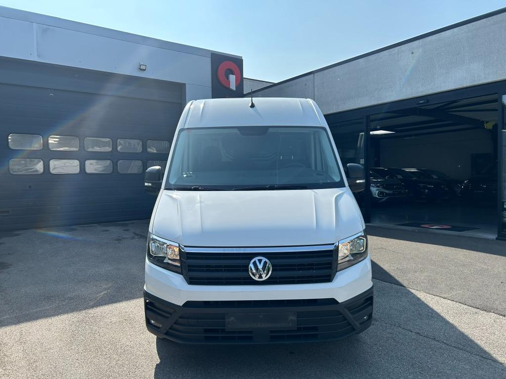 Volkswagen Crafter, Auto's, Bestelwagens en Lichte vracht, Voorwielaandrijving, Stof, 4 cilinders, Start-stop-systeem