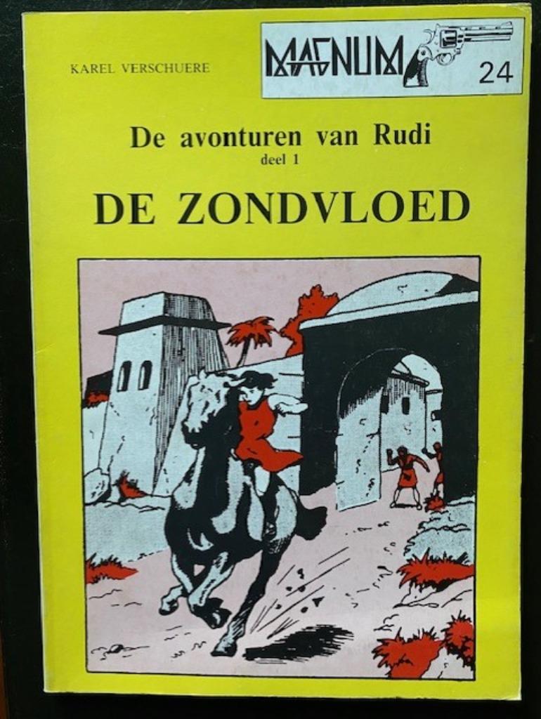 MAGNUM-REEKS -  Rudi De zondvloed, Boeken, Eén stripboek, Ophalen of Verzenden, Karel Verschuere