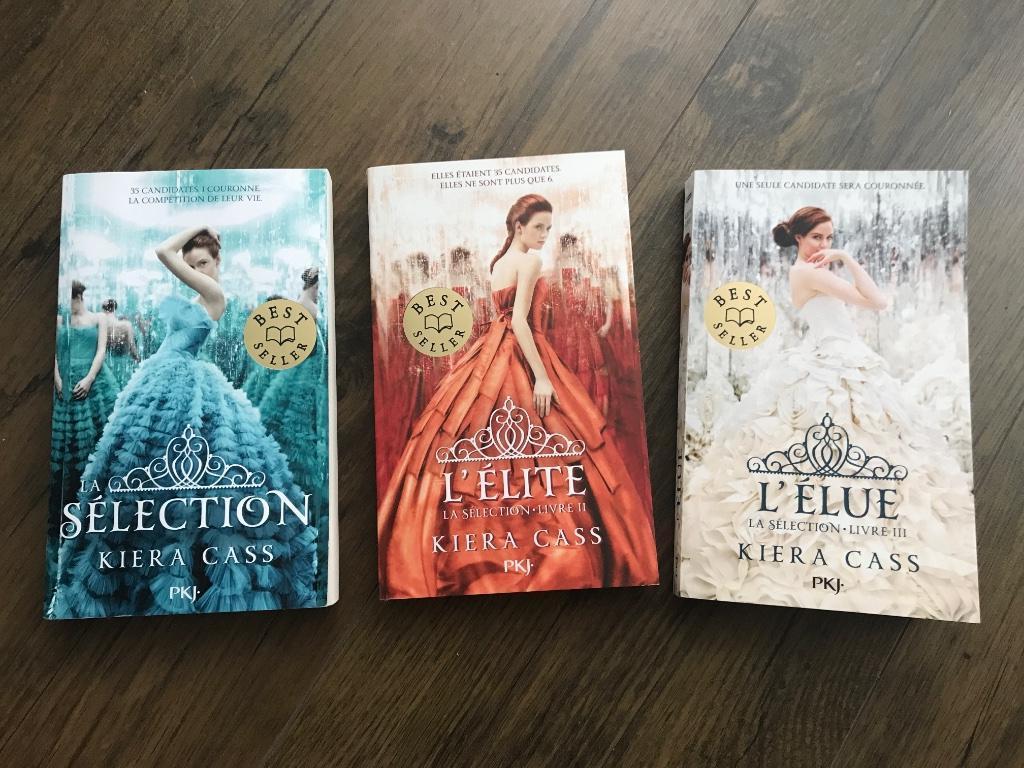 Livre la sélection de Kiera Cass 3 tomes, Boeken, Ophalen, Zo goed als nieuw, Kiera Cass, België