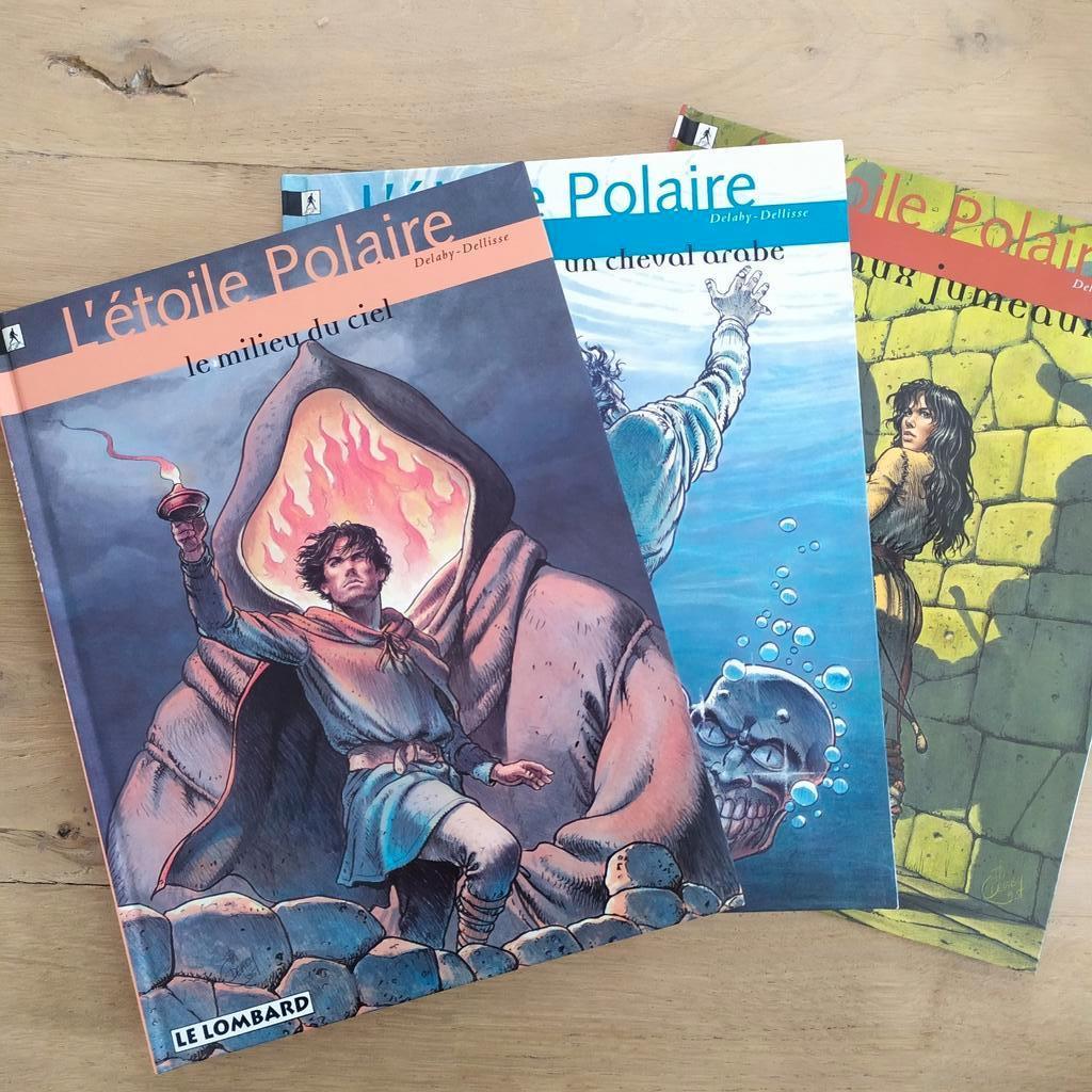 L'étoile polaire 1 2 3 série complete Delaby Delisse TBE, Livres, BD, Plusieurs BD, Enlèvement ou Envoi
