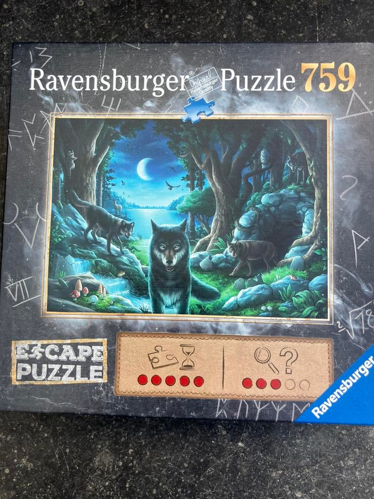 Escape puzzel, Ophalen, Zo goed als nieuw