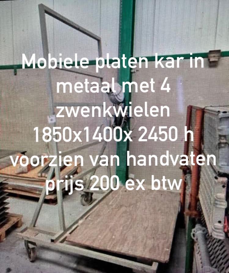 chariot à disques robuste, Enlèvement