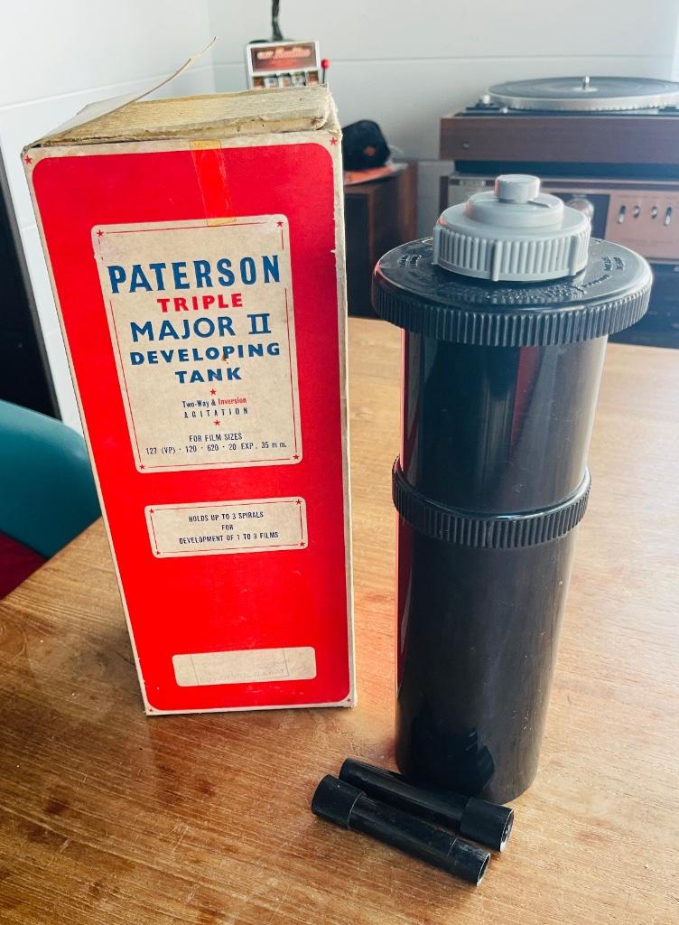 Cuve Paterson Triple Major II, Enlèvement, Comme neuf
