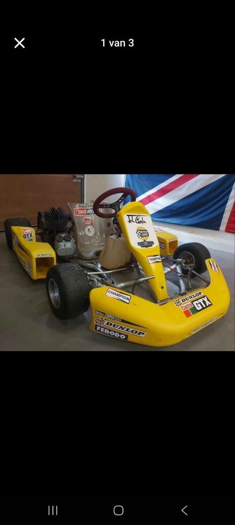 Tony kart oldtimer, Sport en Fitness, Ophalen of Verzenden, Kart