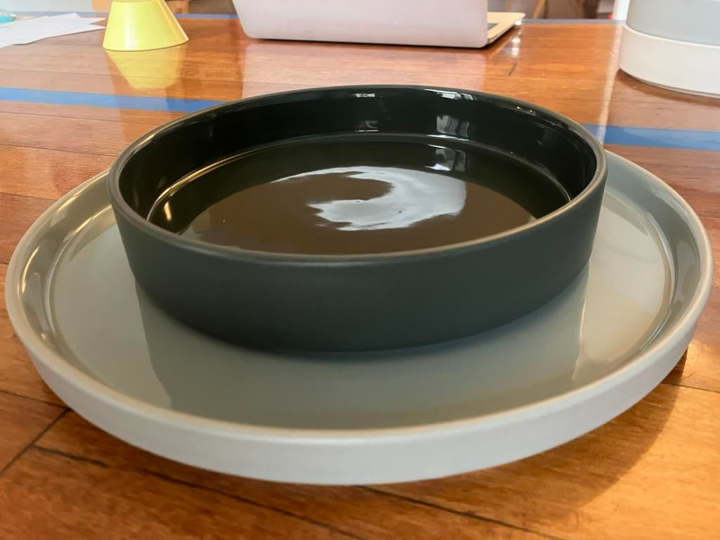 Blomus Pilar Servies, Huis en Inrichting, Ophalen, Zo goed als nieuw, Bord(en)