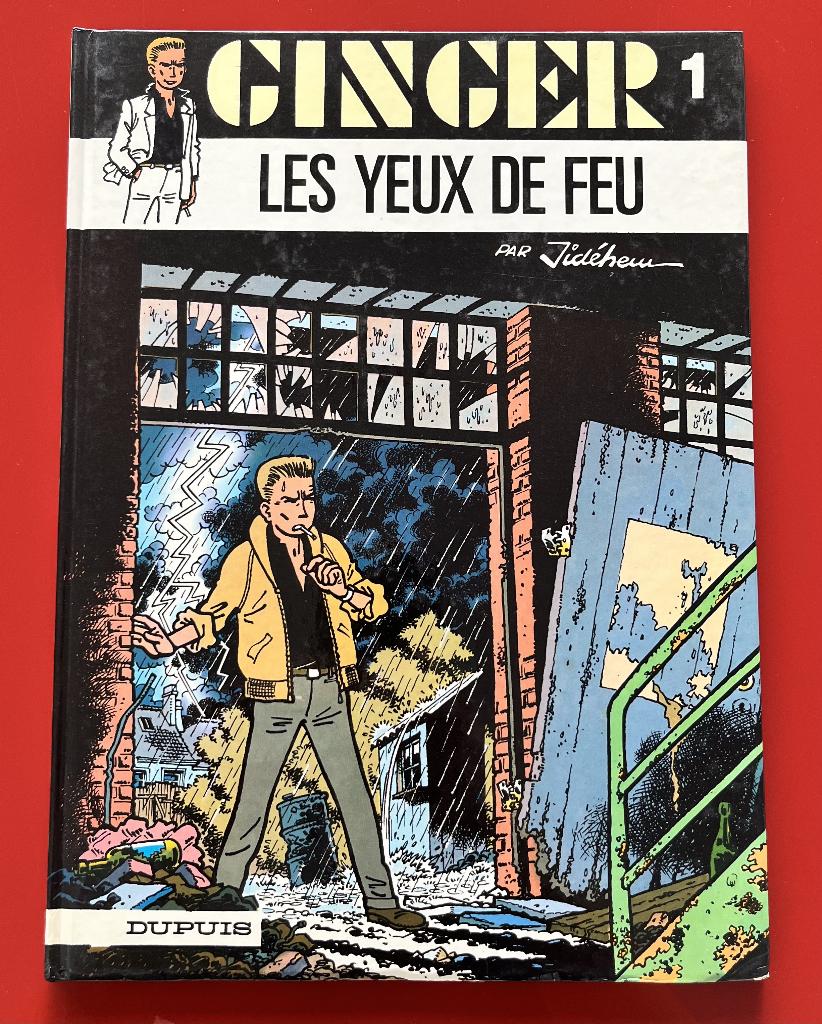 Ginger - Les yeux de feu - Jidéhem - FR - HC - 1ère édition, Livres, BD, Jidéhem, Enlèvement ou Envoi, Une BD, Comme neuf