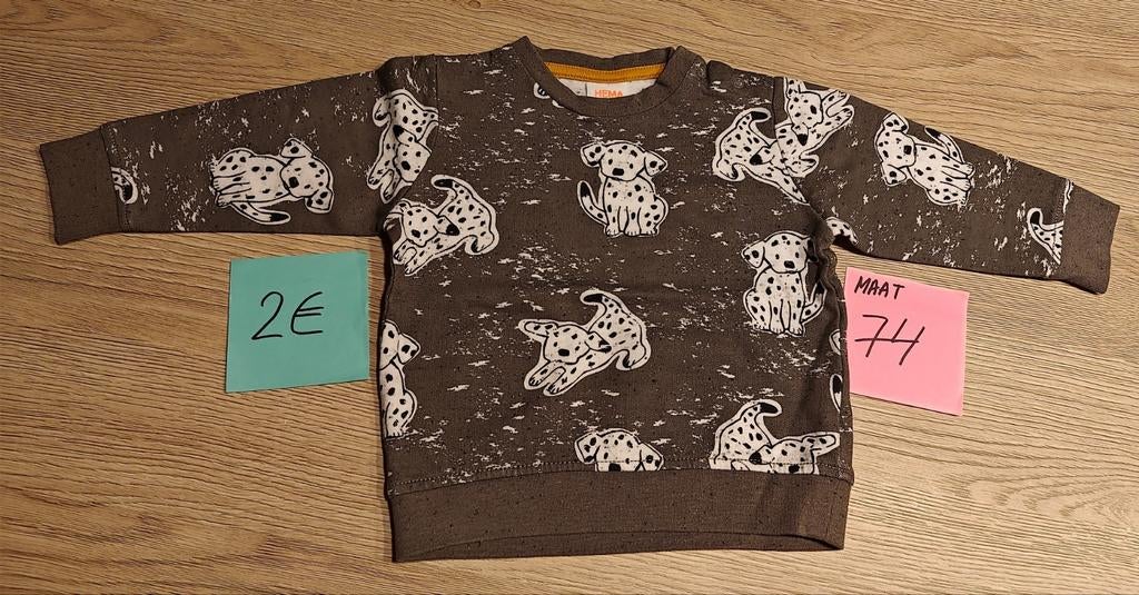 Pull jongen - maat 74, Truitje of Vestje, Ophalen of Verzenden, Zo goed als nieuw, Hema
