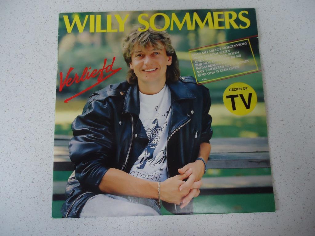 LP van "Willy Sommers" Verliefd anno 1989., Ophalen of Verzenden, Gebruikt, 12 inch, Levenslied of Smartlap