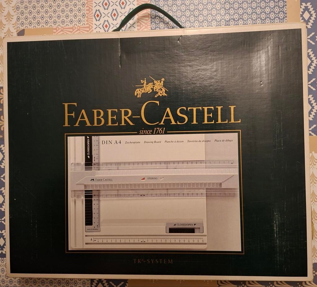 Faber Castell Din A4 bord voor technisch tekenen, Ophalen