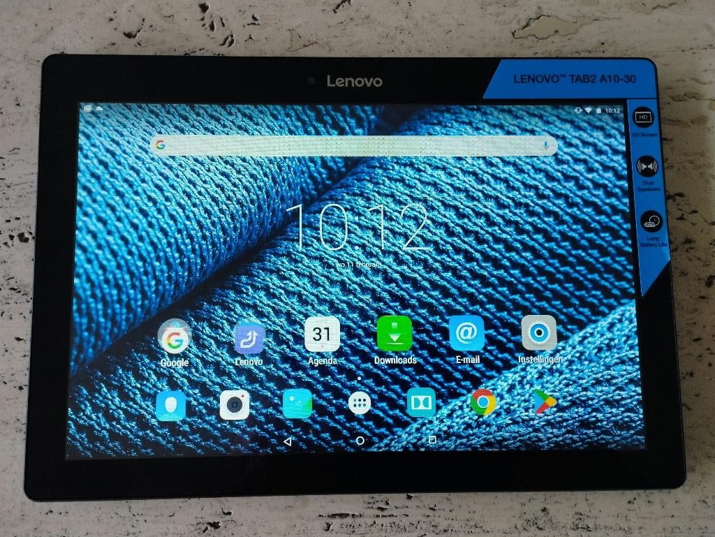TABLET LENOVO, Computers en Software, Android Tablets, Zo goed als nieuw, 16 GB, Wi-Fi en Mobiel internet, Ophalen