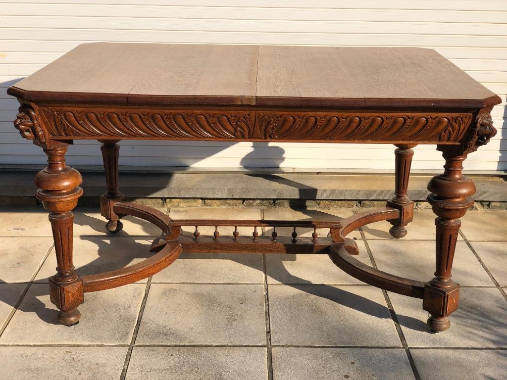 Table en chêne, Enlèvement, Utilisé, Chêne