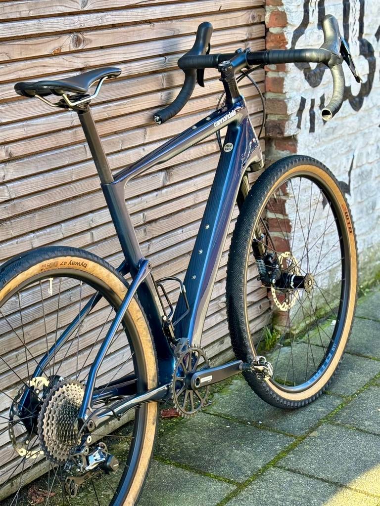 Cannondale Topstone 2 Carbon Lefty M gravelbike, Fietsen en Brommers, Ophalen, Zo goed als nieuw, Overige merken, Vering