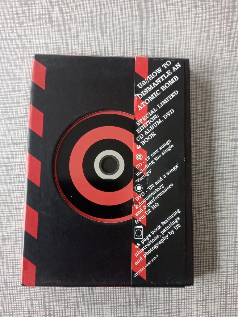 Dvd + cd boxset U2 How to dismantle an atomic bomb 2004, Cd's en Dvd's, Ophalen of Verzenden, Gebruikt, Poprock
