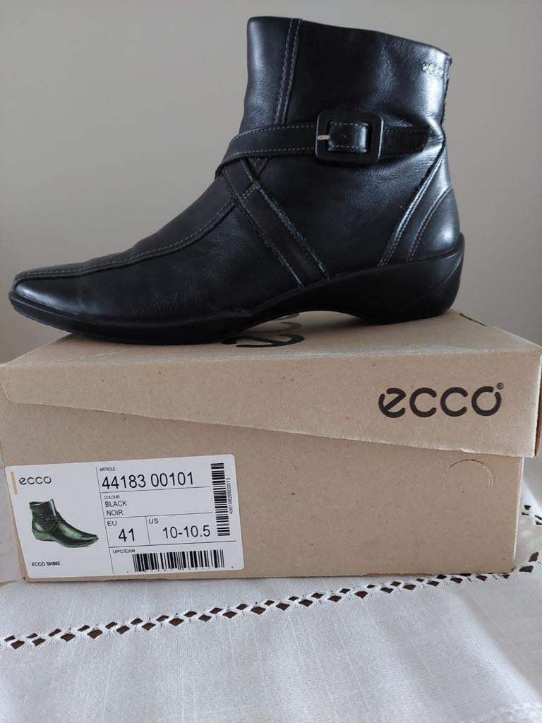 Dames laarsje Ecco maat 41, Enlèvement, Comme neuf, Noir
