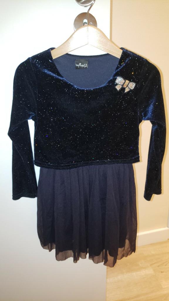 Robe de fête fille, 5 ans, T110, Enfants & Bébés, Enlèvement ou Envoi, Utilisé, Fille, Robe ou Jupe