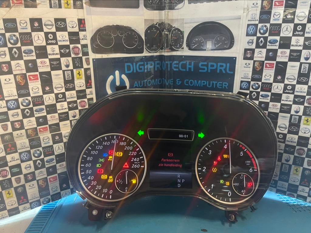 compteur Mercedes class B , GLA, CLA, CLASS V W447, Enlèvement ou Envoi