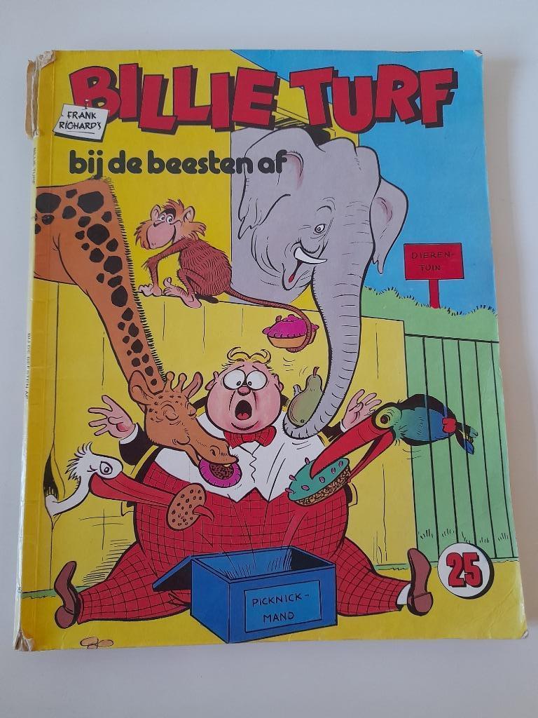 Billie Turf - Bij de Beesten af, Boeken, Stripverhalen, Ophalen of Verzenden, Gelezen, Frank Richard