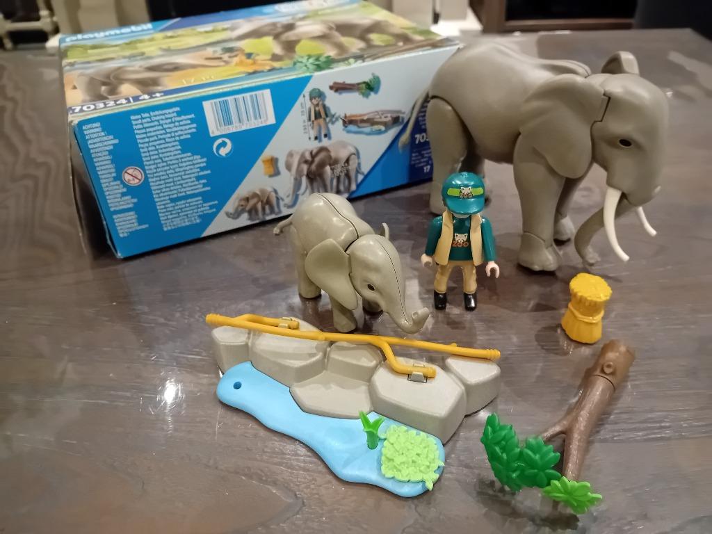 Playmobiel olifantenverblijf, Ophalen, Zo goed als nieuw, Complete set