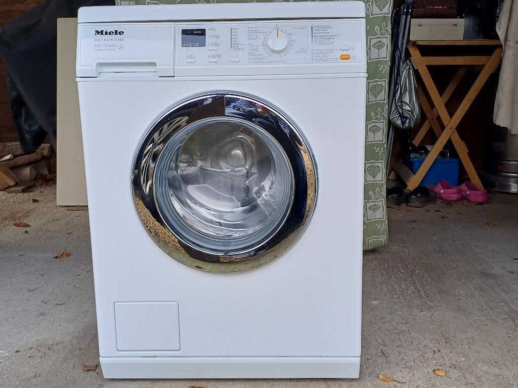 Wasmachine Miele - Type Meteor W3385 WPS, Ophalen, 6 tot 8 kg, Zo goed als nieuw, Voorlader
