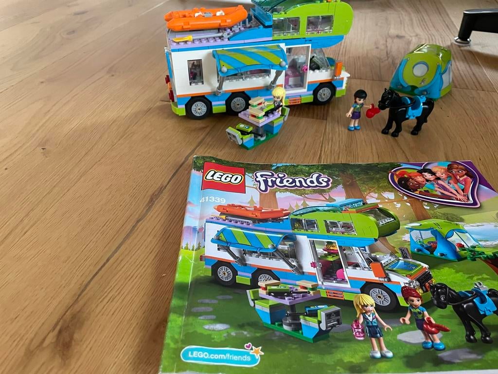 Lego Friends - Mia’s Camper - 41339, Kinderen en Baby's, Speelgoed | Duplo en Lego, Ophalen, Gebruikt, Complete set, Lego