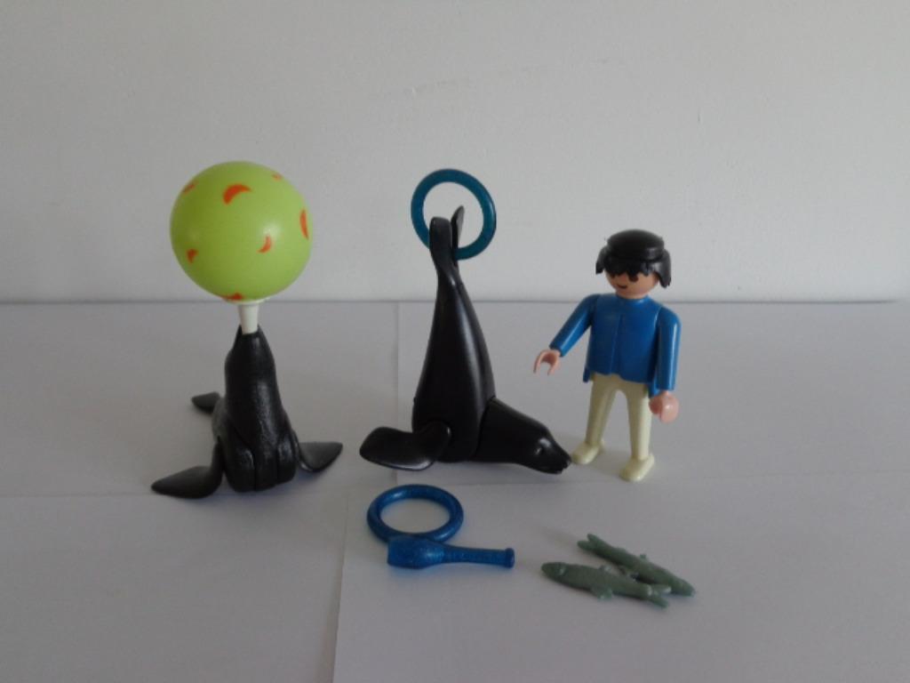 Playmobil dompteur et otaries - cirque/circus 3518, Ophalen of Verzenden