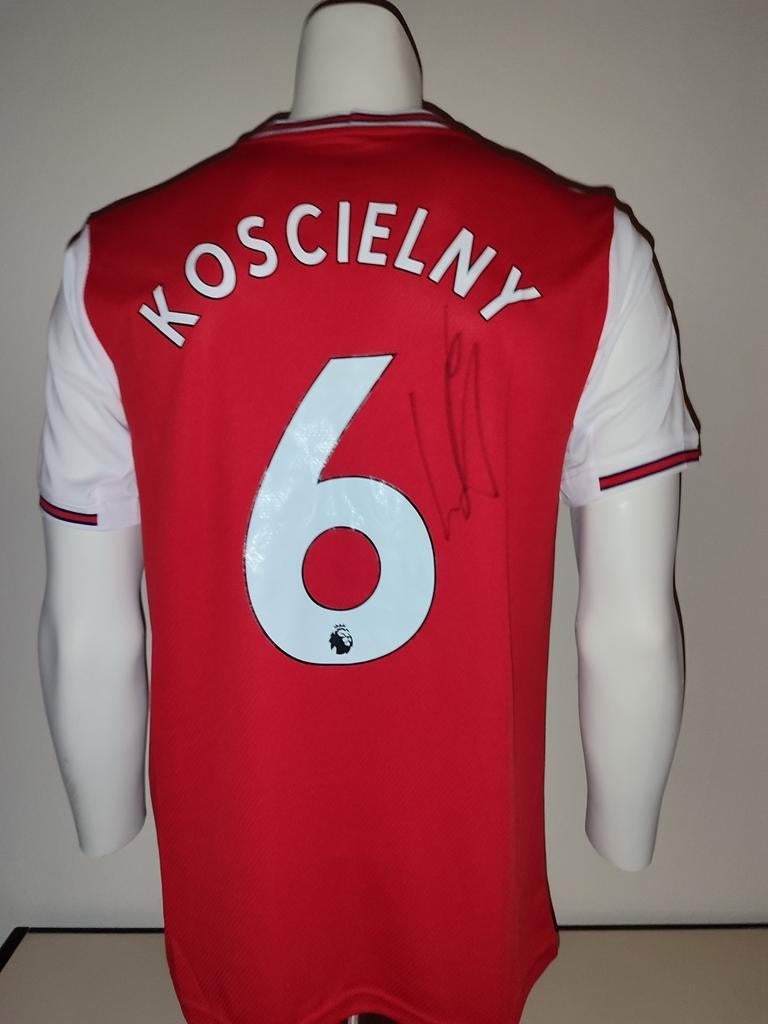 Maillot de football d'Arsenal signé par Koscielny avec COA, Enlèvement ou Envoi, Neuf, Maillot