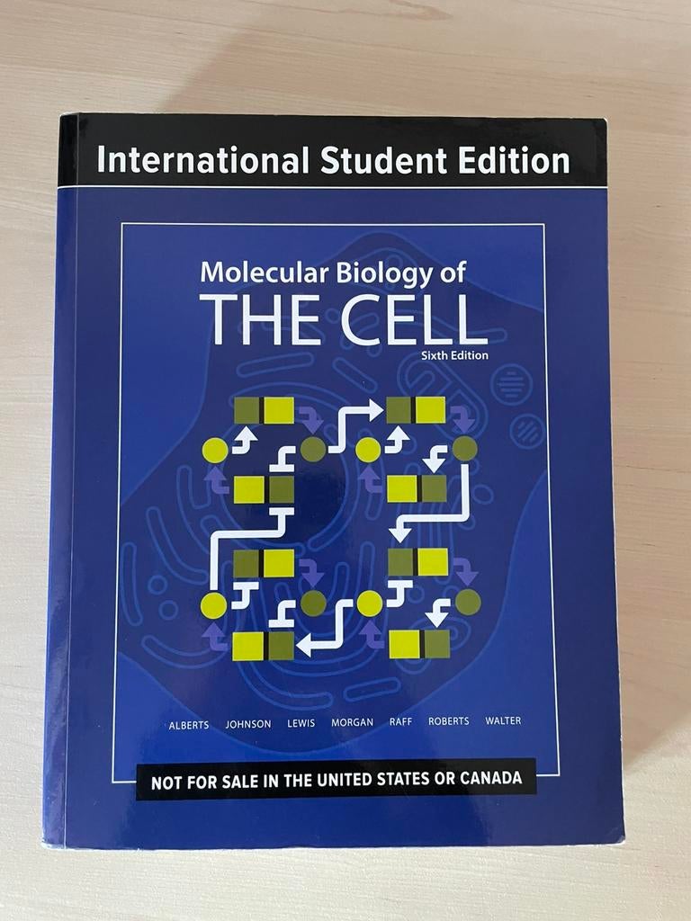 Molecular biology of the cell (sixth edition), Boeken, Studieboeken en Cursussen, Ophalen, Zo goed als nieuw