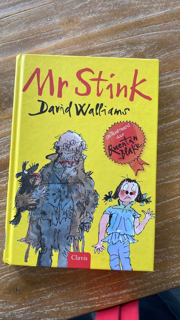 David Walliams - Meneer Stink, Ophalen, Zo goed als nieuw, David Walliams