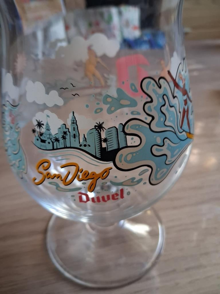 Duvel glas San Diego, Collections, Enlèvement ou Envoi, Duvel