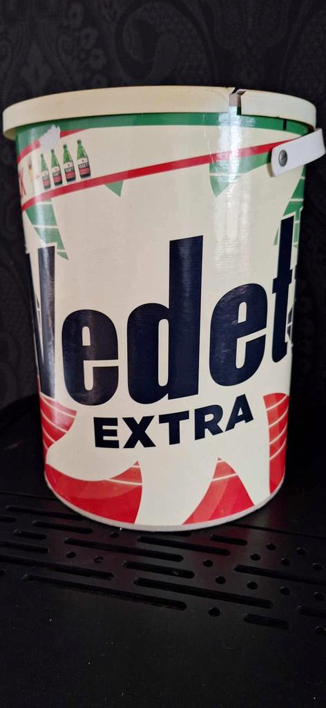 Oud tonnetje VEDETT, Verzamelen, Ophalen, Zo goed als nieuw, Flesje(s)