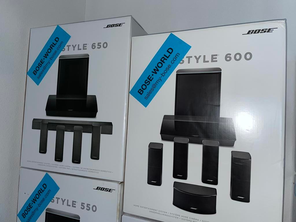 La version noire du BOSE Lifestyle 650 est nouvelle !, TV, Hi-fi & Vidéo, Ensembles home-cinéma, Neuf, Autres lecteurs, Système 5.1
