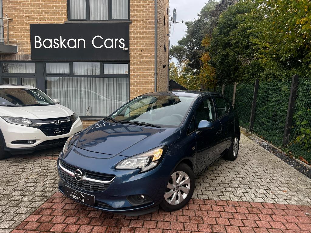 Opel Corsa 1.0i/M2016/41.000KM/AIRCO/NAVI/12M GARANTIE, Testrit aan huis, Blauw, Bedrijf, Handgeschakeld