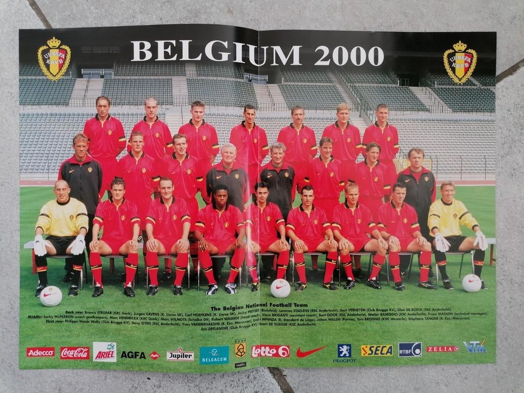 Diables rouges, euro 2000, Enlèvement ou Envoi, Comme neuf