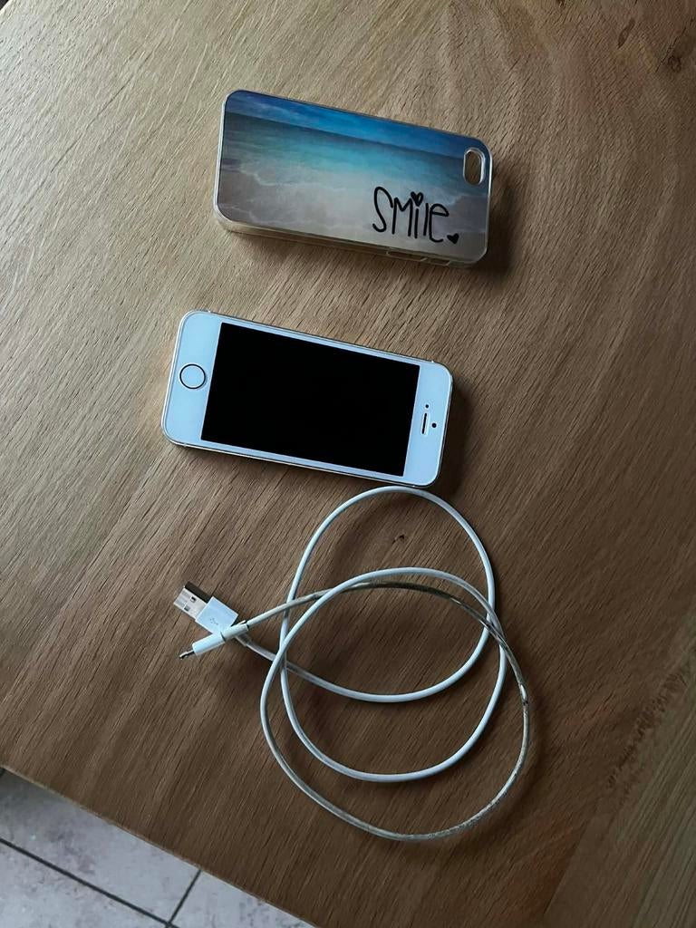 iPhone SE, Telecommunicatie, Mobiele telefoons | Apple iPhone, Ophalen, Gebruikt, Wit, IPhone SE (2016)