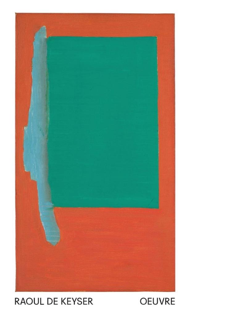Raoul de Keyser  4   1930 - 2012   Oeuvre, Verzenden, Nieuw, Schilder- en Tekenkunst