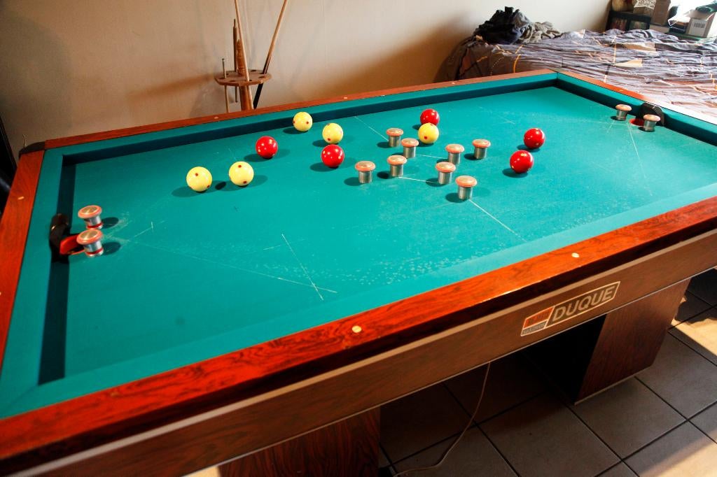 golfbiljart Duqué, Ophalen, Gebruikt, Biljarttafel