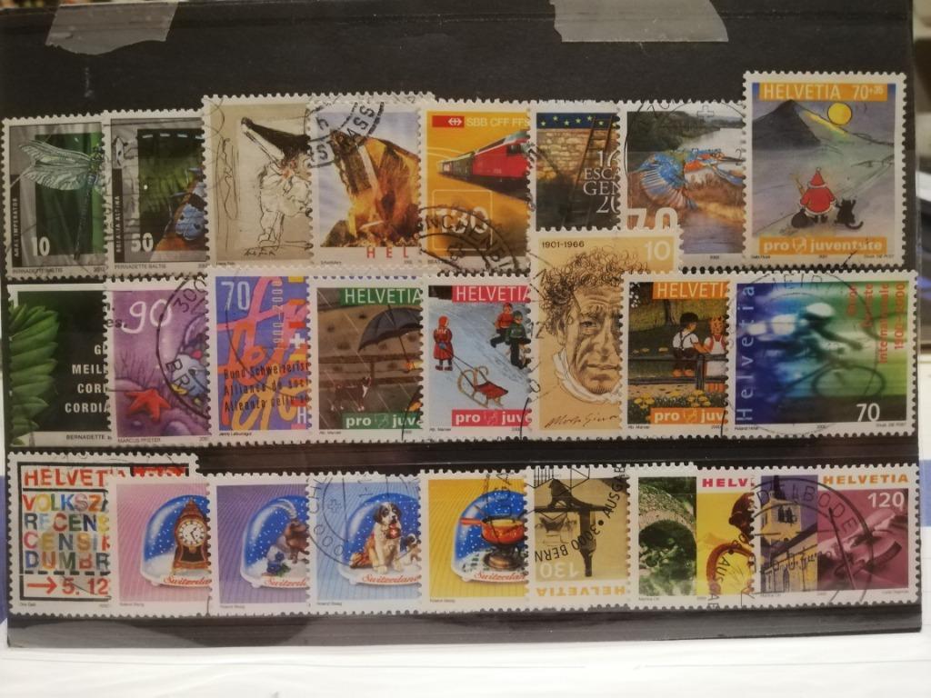 lot de timbres oblitrés de Suisse, Timbres & Monnaies, Enlèvement ou Envoi, Affranchi