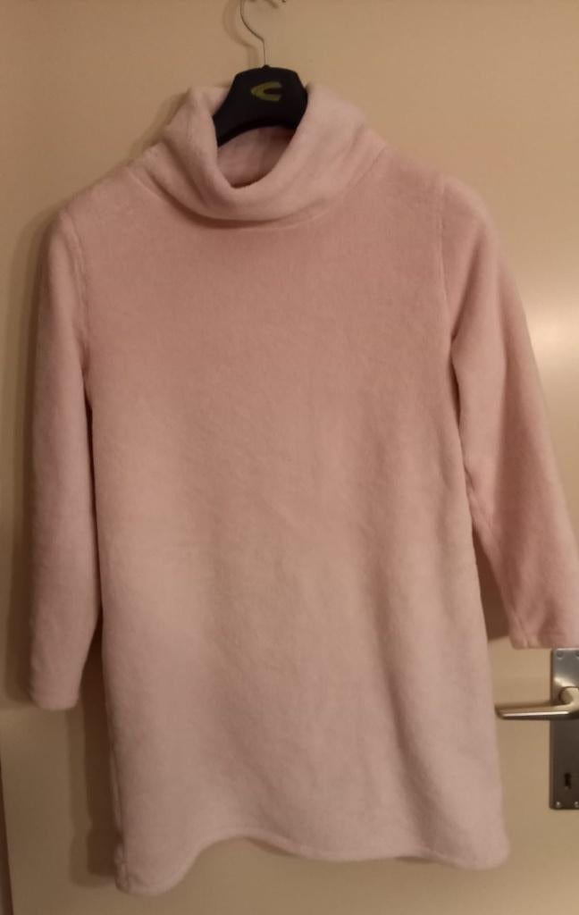 Knusse fleece slaapjurk maat 40 maar tailleert als 38, Taille 38/40 (M), Enlèvement ou Envoi, Rose, Comme neuf