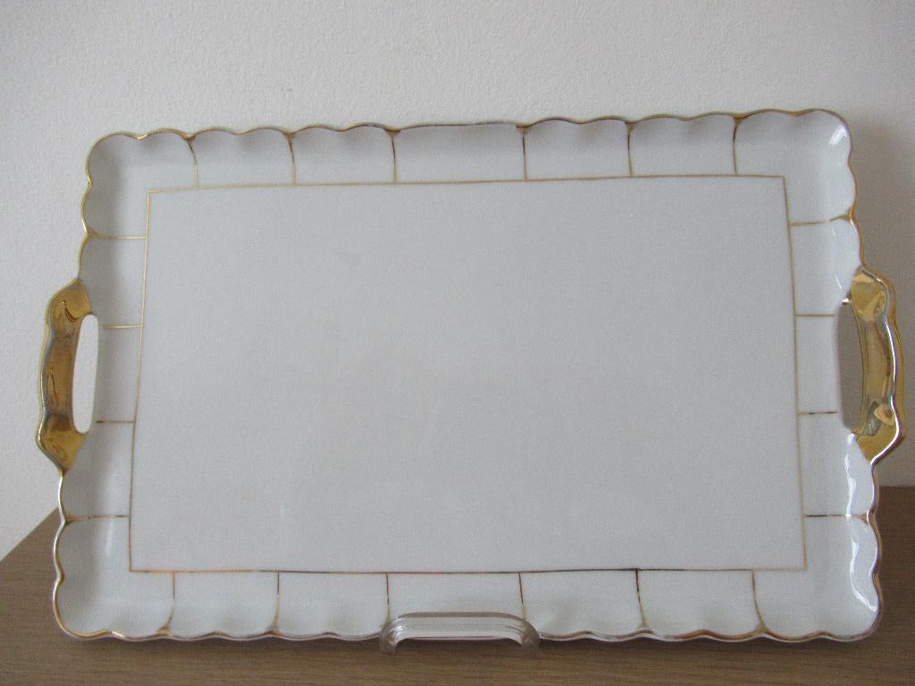 dienblad-porselein-VICTORIA CHINA CZECHOSLOVAKIA- 1918/1939, Antiek en Kunst, Ophalen of Verzenden