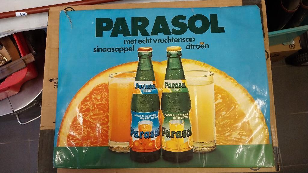 Panneau en carton Parasol 1979, Collections, Enlèvement ou Envoi, Utilisé