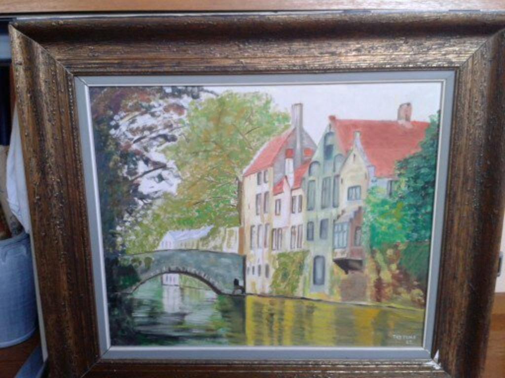 schilderij Brugge, Enlèvement ou Envoi