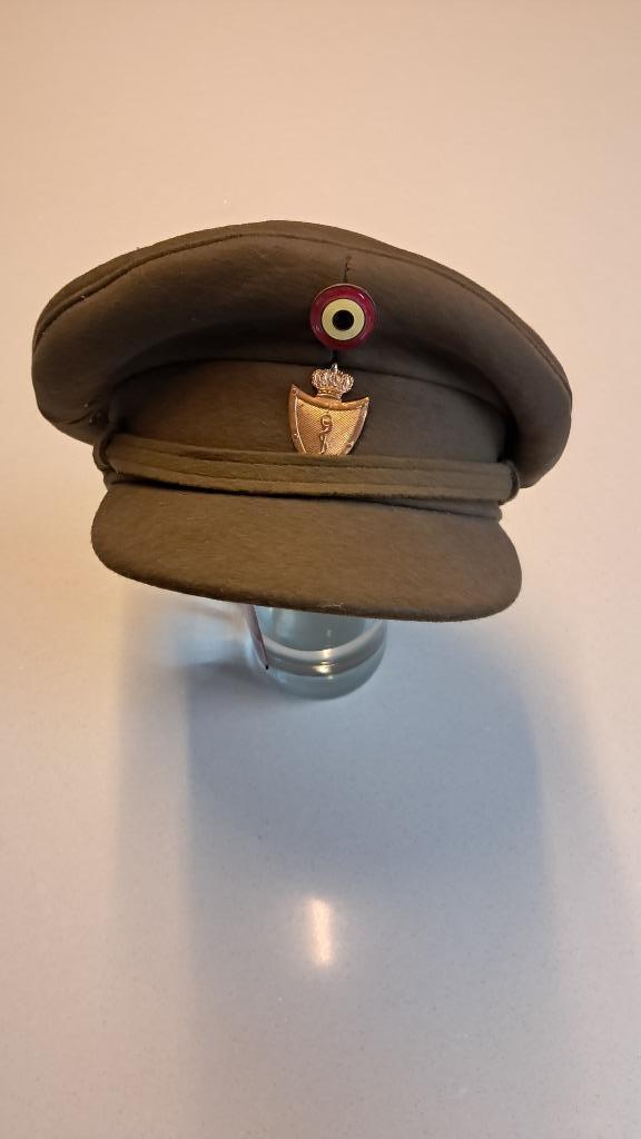 BELGIQUE - ABL - KEPI SERVICE MEDICAL - 1965, Ophalen of Verzenden, Landmacht, Helm of Baret