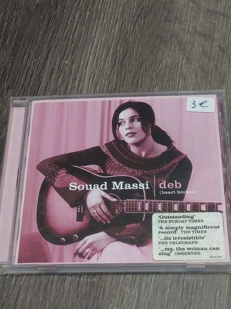 SOUAD MASSI deb (heart broken) CD, Ophalen of Verzenden, Zo goed als nieuw