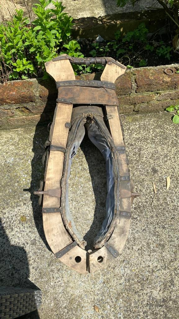 Harnais collier de cheval ancien, Animaux & Accessoires, Comme neuf