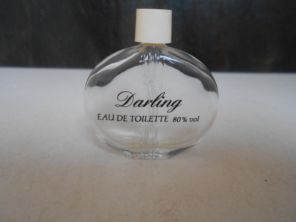 ancien flacon miniature vide Darling 1980, Enlèvement ou Envoi, Utilisé, Miniature